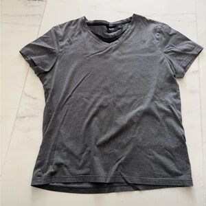 Boss Gray V-Neck T-Shirt